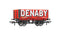 HORNBY R60104 PLANK WAGON TRIPLE PACK ERA 3 DENABY COLLIERY LEICESTER CO-OP AND HALL &CO OO GUAGE TRAIN ROLLING STOCK