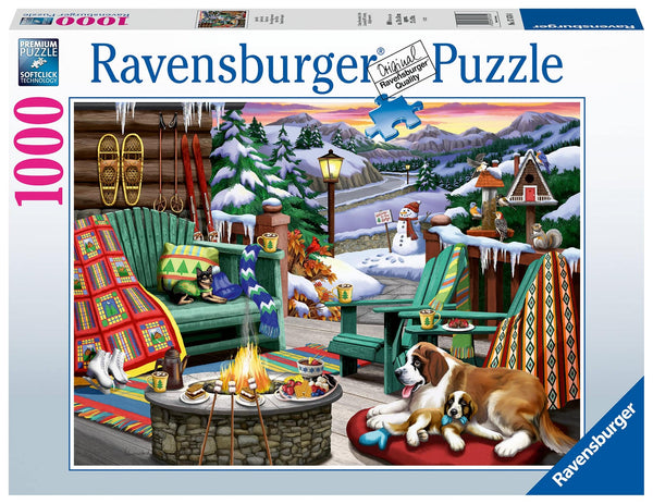 RAVENSBURGER 174744 APRES ALL DAY 1000PC JIGSAW PUZZLE