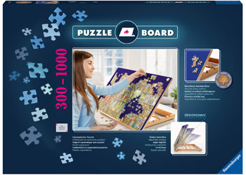 RAVENSBURGER 179732 NON-SLIP VELOUR SURFACE PUZZLE BOARD 300-1000 PIECE CAPACITY ADJUSTABLE