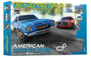 SCALEXTRIC C14495 MUSCLE CAR MAYHEM FORD MUSTANG VS CHEVROLET CAMARO 1:32 SCALE
