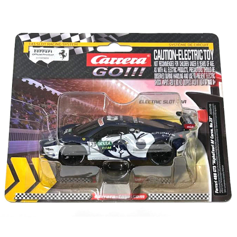 CARRERA GO 20064198FERRARI 488 GT3 ALPHATAURI AF CORSE NO23 1/43 SCALE ELECTRIC SLOT CAR