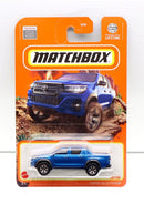 MATCHBOX TOYOTA HILUX PICKUP 35/100 METAL DIECAST CAR LONGCARD