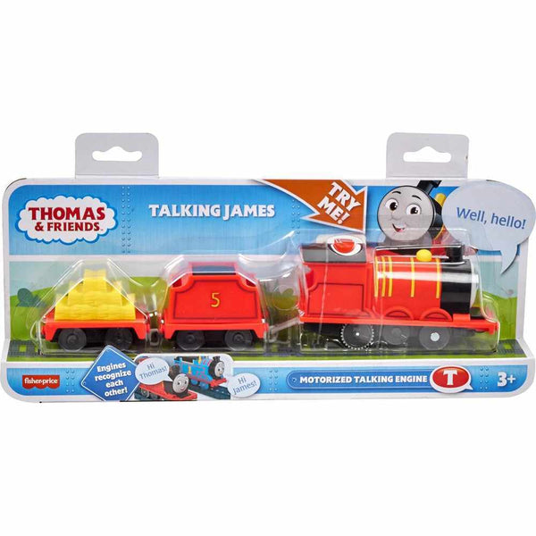 FISHER-PRICE THOMAS & FRIENDS TALKING JAMES MOTORIZED TRAIN