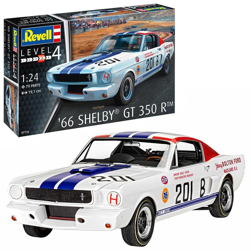 REVELL 07716 1965 66 SHELBY GT 350 R 1:24 SCALE