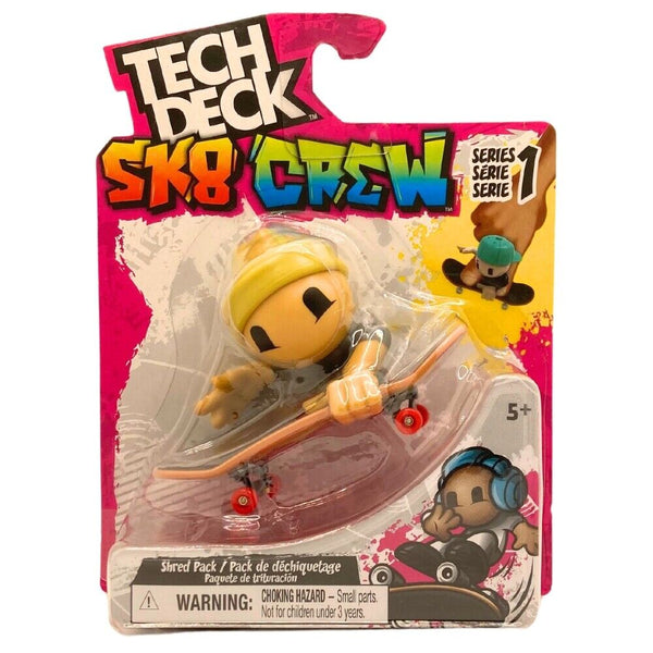 TECH DECK SINGLE SK8 CREW WITH BEANIE