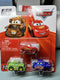 DISNEY PIXAR CARS MINI RACERS 3 PACK INCLUDES FABULOUS HUDSON HORNET - CHICK HICKS - LIGHTNING MCQUEEN DIECAST METAL CARS