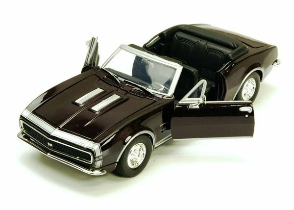 MOTOR MAX TIMELESS LEGENDS MX73301 CHEVY CAMARO CONVERTIBLE AMERICAN CLASSICS 1:24 SCALE DIECAST CAR