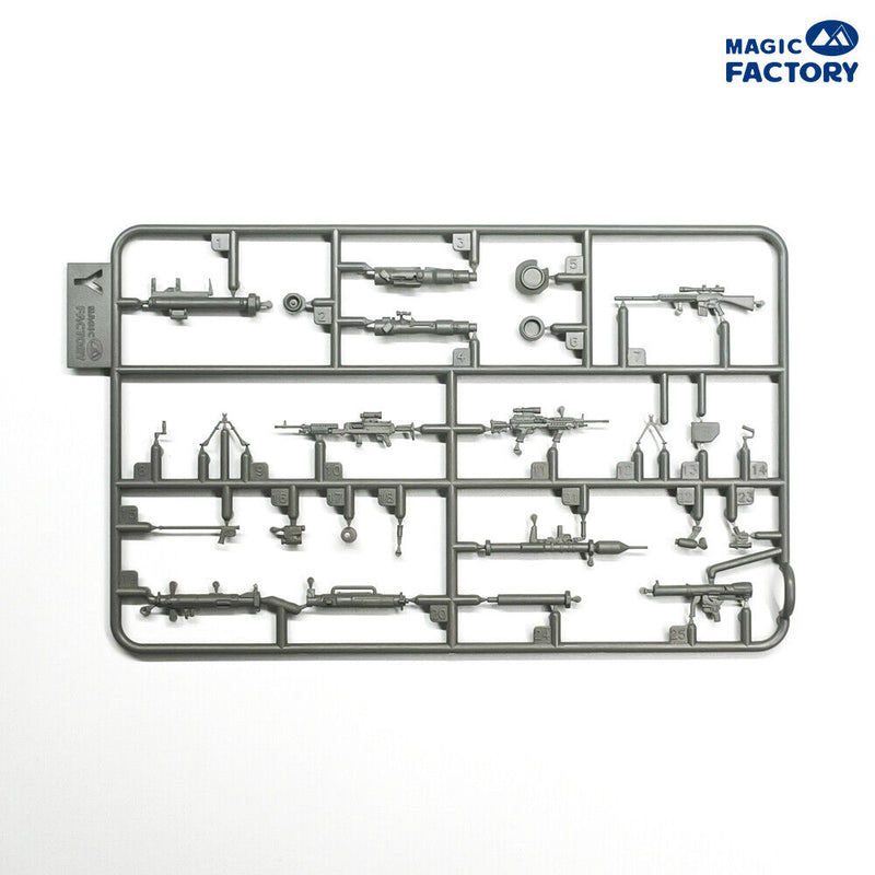 MAGIC FACTORY 2003 NATO INDIVIDUAL WEAPON SET B  1/35 SCALE PASTIC MODEL KIT