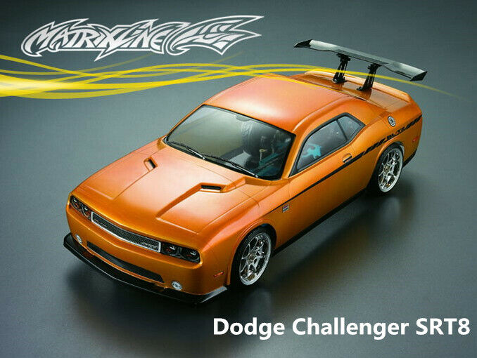 MATRIXLINE PC201205 DODGE CHALLENGE 1/10 SCALE CLEAR POLYCARBONATE BODY