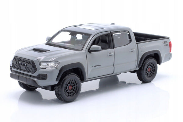 MAISTO 32910 SPECIAL EDITION GREY 2023 TOYOTA TACOMA TRD PRO HILUX  1/24 SCALE DIE CAST CAR COLLECTABLES