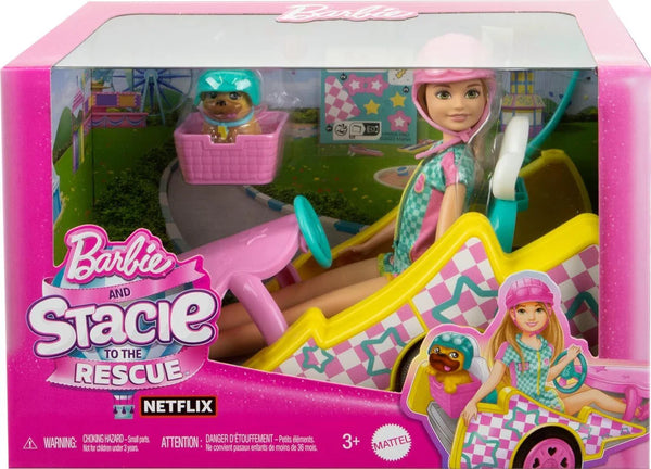 BARBIE AND STACIE TO THE RESCUE DOLL WITH GO-KART