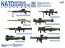 MAGIC FACTORY 2003 NATO INDIVIDUAL WEAPON SET B  1/35 SCALE PASTIC MODEL KIT