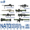 MAGIC FACTORY 2003 NATO INDIVIDUAL WEAPON SET B  1/35 SCALE PASTIC MODEL KIT