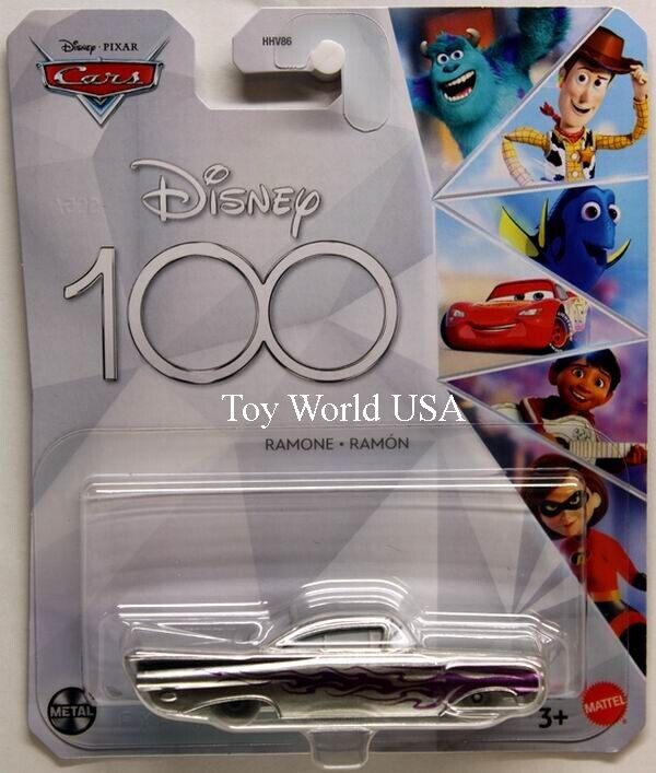 DISNEY PIXAR CARS DISNEY 100 RAMONE METAL DIECAST