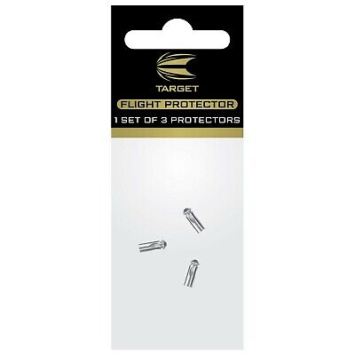 TARGET DARTS SILVER FLIGHT PROTECTOR 1 SET OF 3