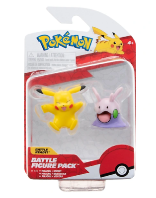 POKEMON BATTLE FIGURE 2 PACK WITH PIKACHU AND GOOMY