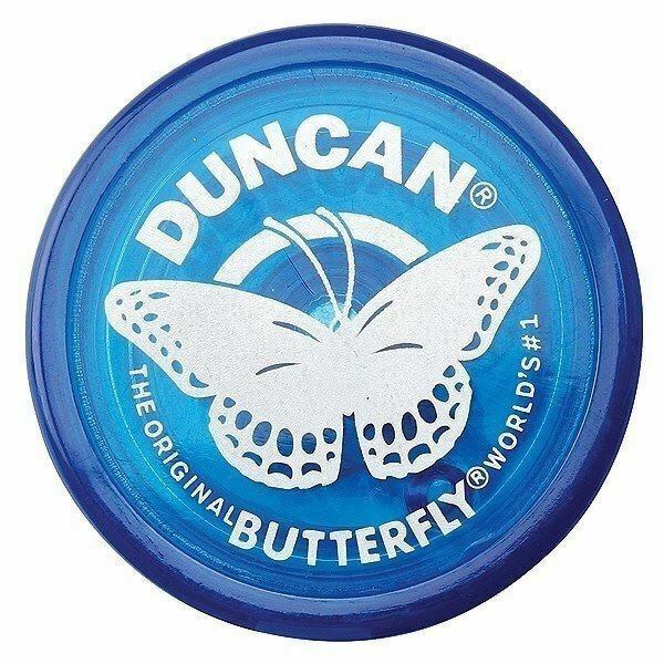 DUNCAN 3124BU BUTTERFLY YOYO IN BLUE