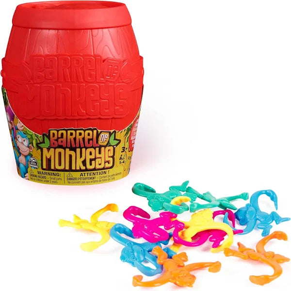 HASBRO GAMING BARREL OF MONKEYS LINKING GAME