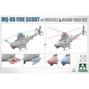 TAKOM 2169 MQ-8B FIRE SCOUT DRONE WITH MISSILE AND BLADE FOLD KIT SCALE 1/35 PLASTIC MODEL KIT