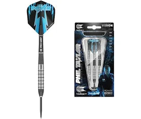 FORMULA SPORTS TARGET PHIL TAYLOR POWER 8ZERO 22 GRAM 80% TUNGSTEN BILLET DART SET