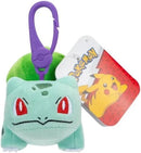 POKEMON CLIP ON PLUSH BULBASAUR