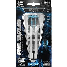 FORMULA SPORTS TARGET PHIL TAYLOR POWER 8ZERO 24 GRAM 80% TUNGSTEN BILLET DART SET