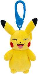 POKEMON CLIP ON PLUSH PIKACHU