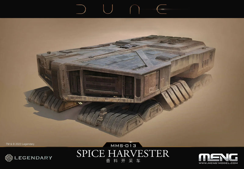 MENG MMS-013 DUNE  SPICE HARVESTER  PLASTIC MODEL KIT