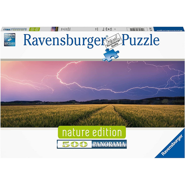 RAVENSBURGER 174911 NATURE EDITION PANORAMA SUMMER THUNDERSTORM 500PC JIGSAW PUZZLE