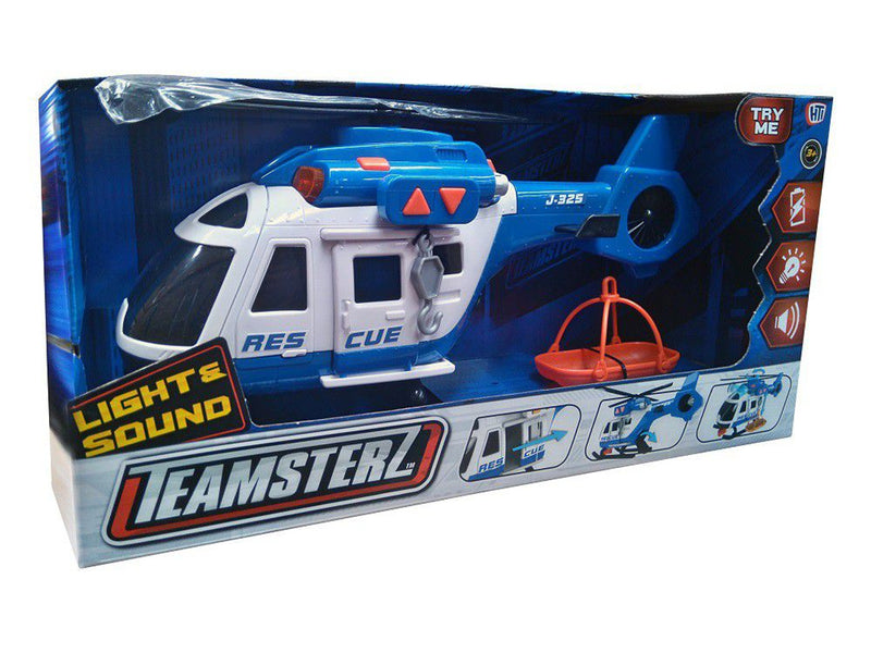 HTI TEAMSTERS RESCUE HELICOPTER WITH LIGHTS AND SOUNDS