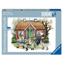 RAVENSBURGER 168927 THE CHILDREN OF NOISY VILLAGE 1000PC JIGSAW PUZZLE