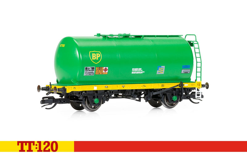 HORNBY R60209 BP 35 TON TANKER WAGON BR TTA ERA 8 BPO 67765 OO SCALE TRAIN ROLLING STOCK