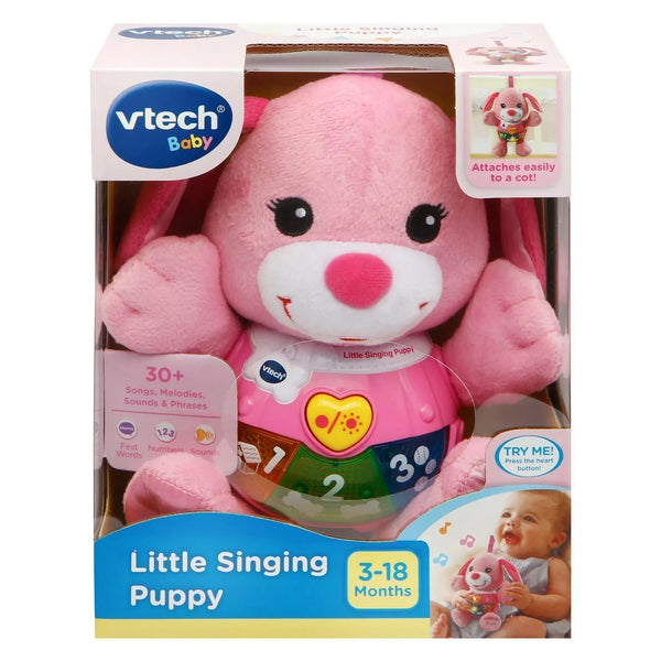VTECH BABY LITTLE SINGING PUPPY PINK