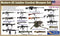 GECKO MODELS 35082 MODERN US SOLDIER COMBAT WEAPON SET 1/35 SCALE PLASTIC MODEL KIT