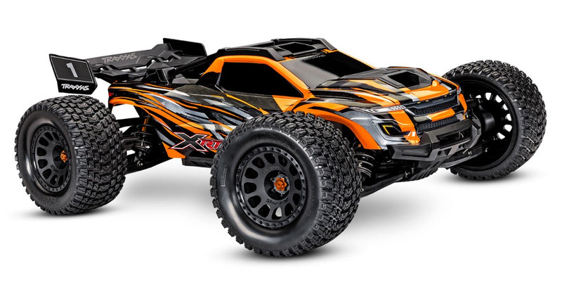 TRAXXAS 78086-4 XRT 8S BRUSHLESS ORANGE X-TRUCK READY TO RUN WITH TRANSMITTER (CHARGER AND BATTERY NOT INCLUDED)