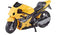 TEAMSTERZ STREET KINGZ SPEED YELLOW METAL DIECAST BIKE