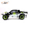 ROVAN 320SC 32cc 2 STROKE TERMINATOR SHORT COURSE TRUCK RTR BAJA 5B CONVERTED TO 5T BODY GREEN WHITE AND BLACK MONSTER