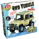 SMALL WORLD CREATIVE 4WD VEHICLE 3D PUZZLE