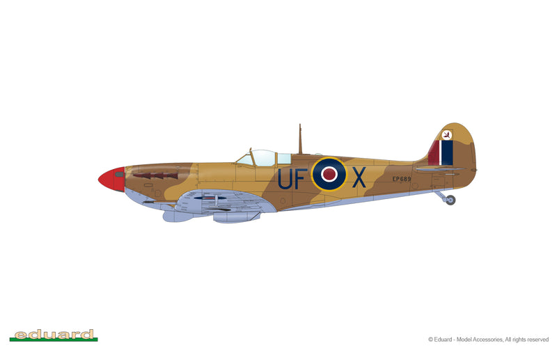 EDUARD 11157 LIMITED SPITFIRE STORY SOUTHERN STAR DUAL COMBO 1/48 SCALE PLASTIC MODEL KIT