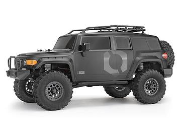 HPI 118146 VENTURE CRAWLER FJ CRUISER 1/10 REMOTE CONTROL CAR MATTE BLACK 4WD 7.2V 2000MAH NIMH AND CHARGER INCLUDED