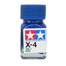 TAMIYA 80004 X-4 ENAMEL BLUE PAINT 10ML