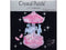 CRYSTAL PUZZLE 91209 PINK CAROUSEL 83PC 3D JIGSAW PUZZLE