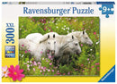 RAVENSBURGER 132188 HORSES IN A FIELD OF FLOWERS 300PC XXL JIGSAW PUZZLE