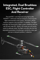 OMPHOBBY M2 EXPLORE DIRECT DRIVE DUAL BRUSHLESS SUPERIOR 3D PERFORMANCE HELICOPTER 400MM DIAMETER MAIN ROTOR BNF - ORANGE