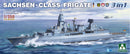 TAKOM 6001 SACHSEN-CLASS FRIGATE 3 IN 1 1/350 SCALE SHIP PLASTIC MODEL KIT