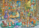 RAVENSBURGER 164554 MIDNIGHT AT THE LIBRARY 1000PC JIGSAW PUZZLE