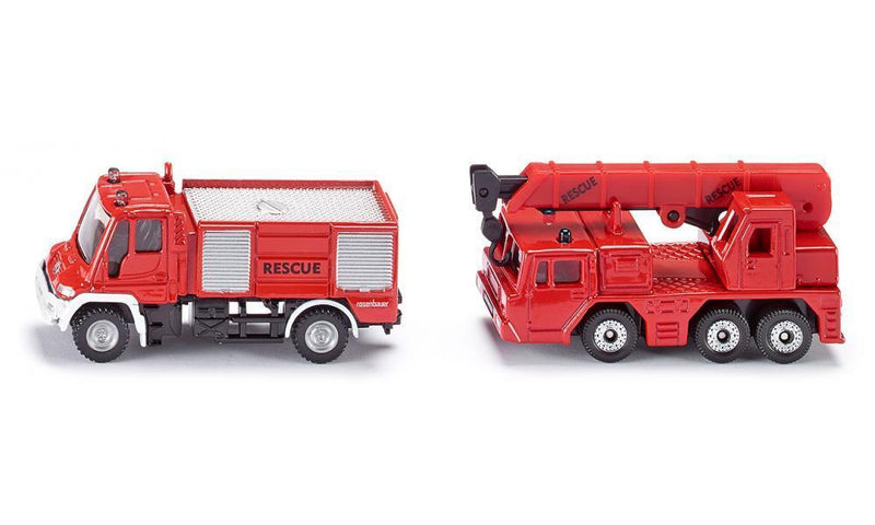 SIKU 1661 MERCEDES BENZ FIREFIGHTER SET