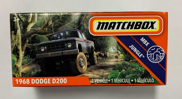 MATCHBOX GKN13 POWER GRABS HERITAGE 1968 DODGE D200 13 OF 100 JUNGLE BOXED