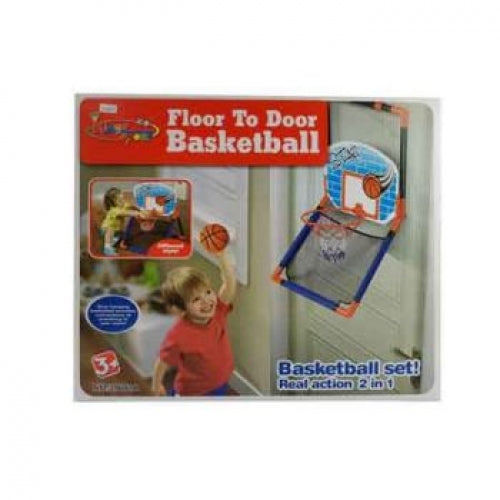 KINGS SPORT FLOOR TO DOOR 2 IN 1 BASKETBALL SET