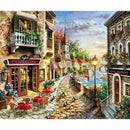 5D DIAMOND ART KIT - ITALIAN VILLAGE 30CM X 40CM